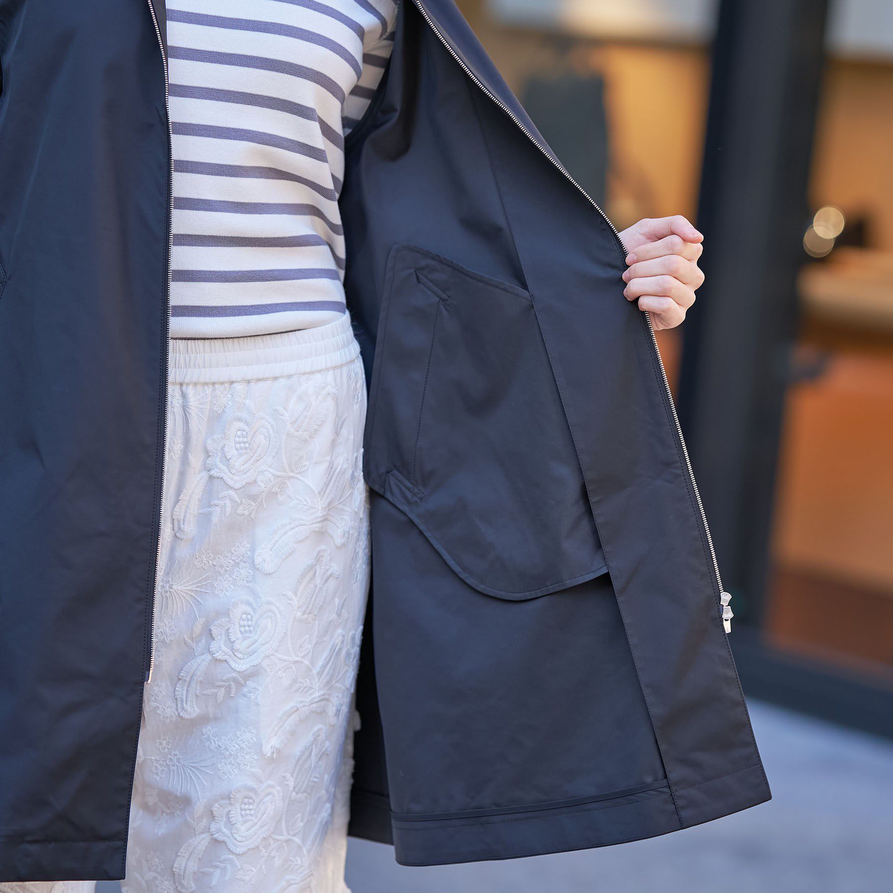 DRESSTERIOR「【撥水素材】フーテッドツイルコート」|その他|