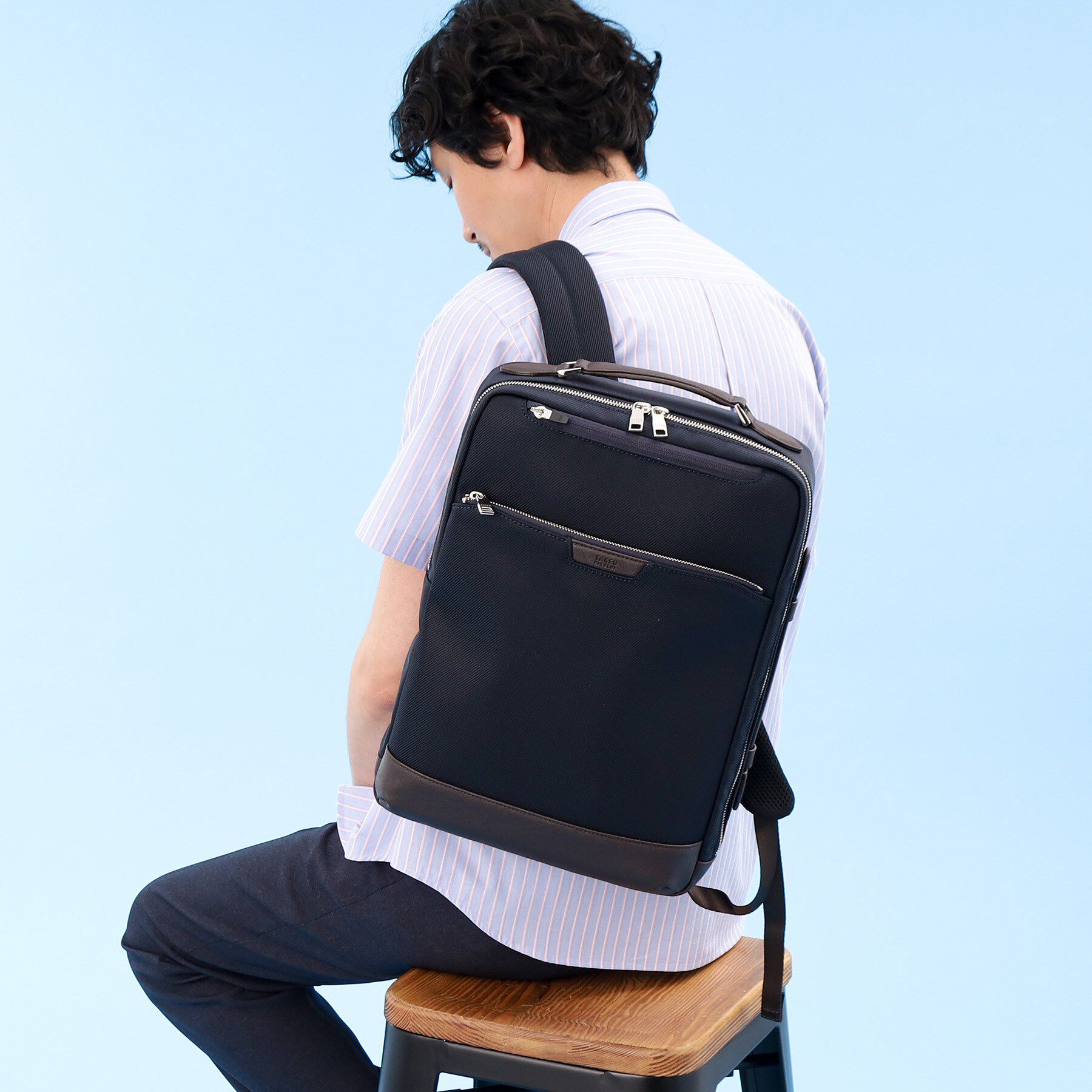 TAKEO KIKUCHI「【WEB限定】薄マチ 2WAY 大人　ビジネス バックパック」|リュック|