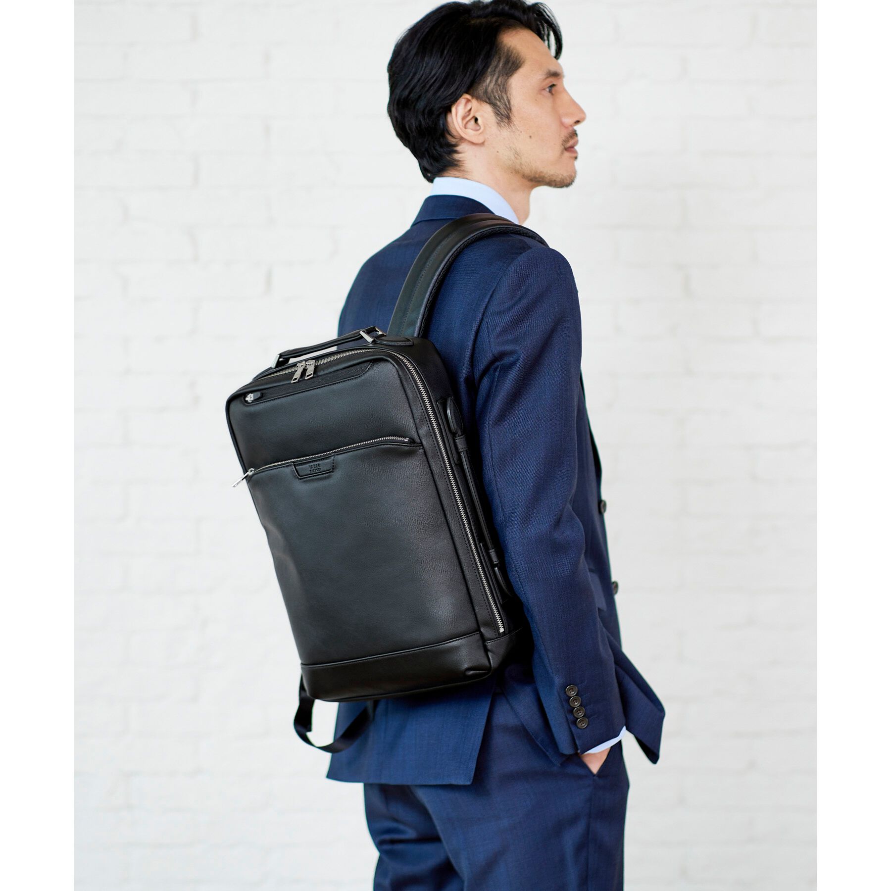 TAKEO KIKUCHI「【WEB限定】薄マチ 2WAY 大人　ビジネス バックパック」|リュック|