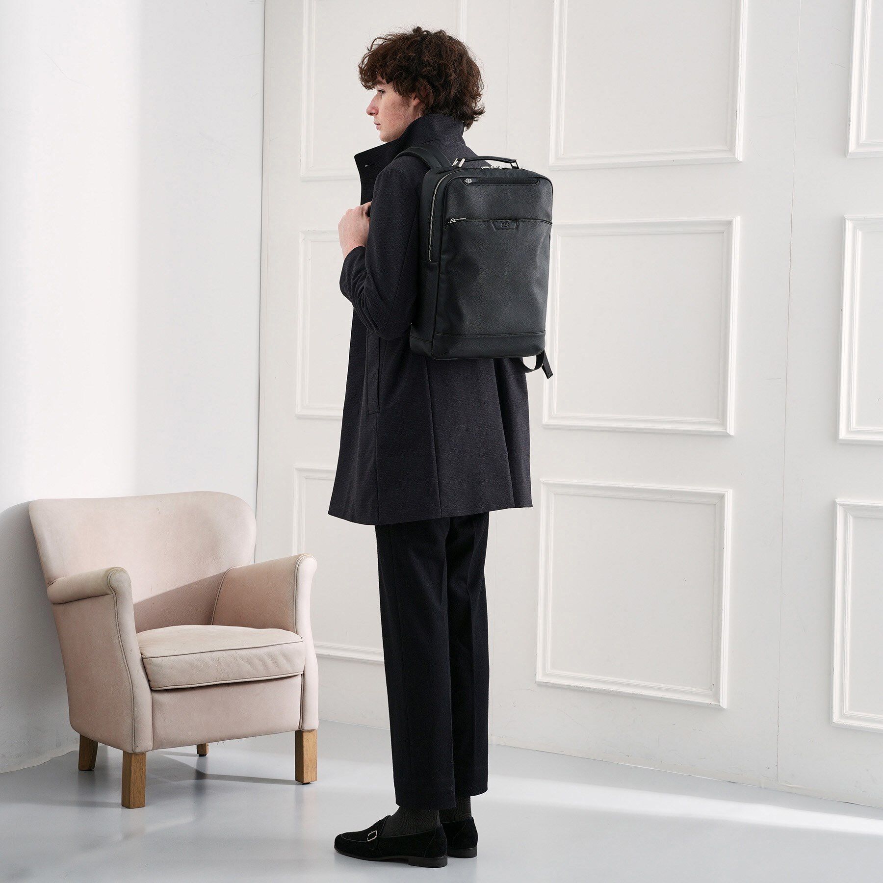 TAKEO KIKUCHI「【WEB限定】薄マチ 2WAY 大人　ビジネス バックパック」|リュック|