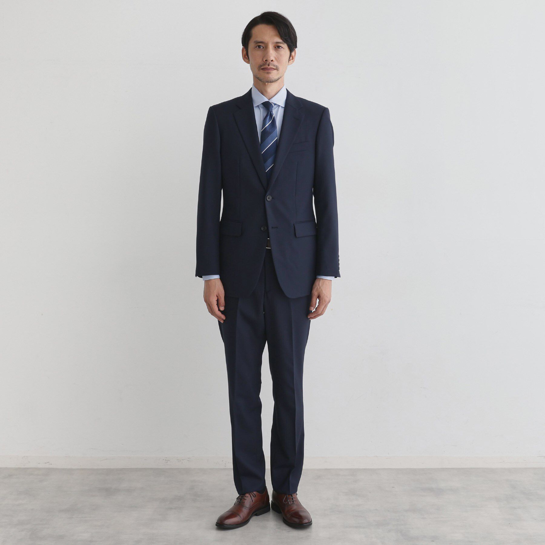 TAKEO KIKUCHI「シャドーオルタネートストライプ スーツ」|スーツ|