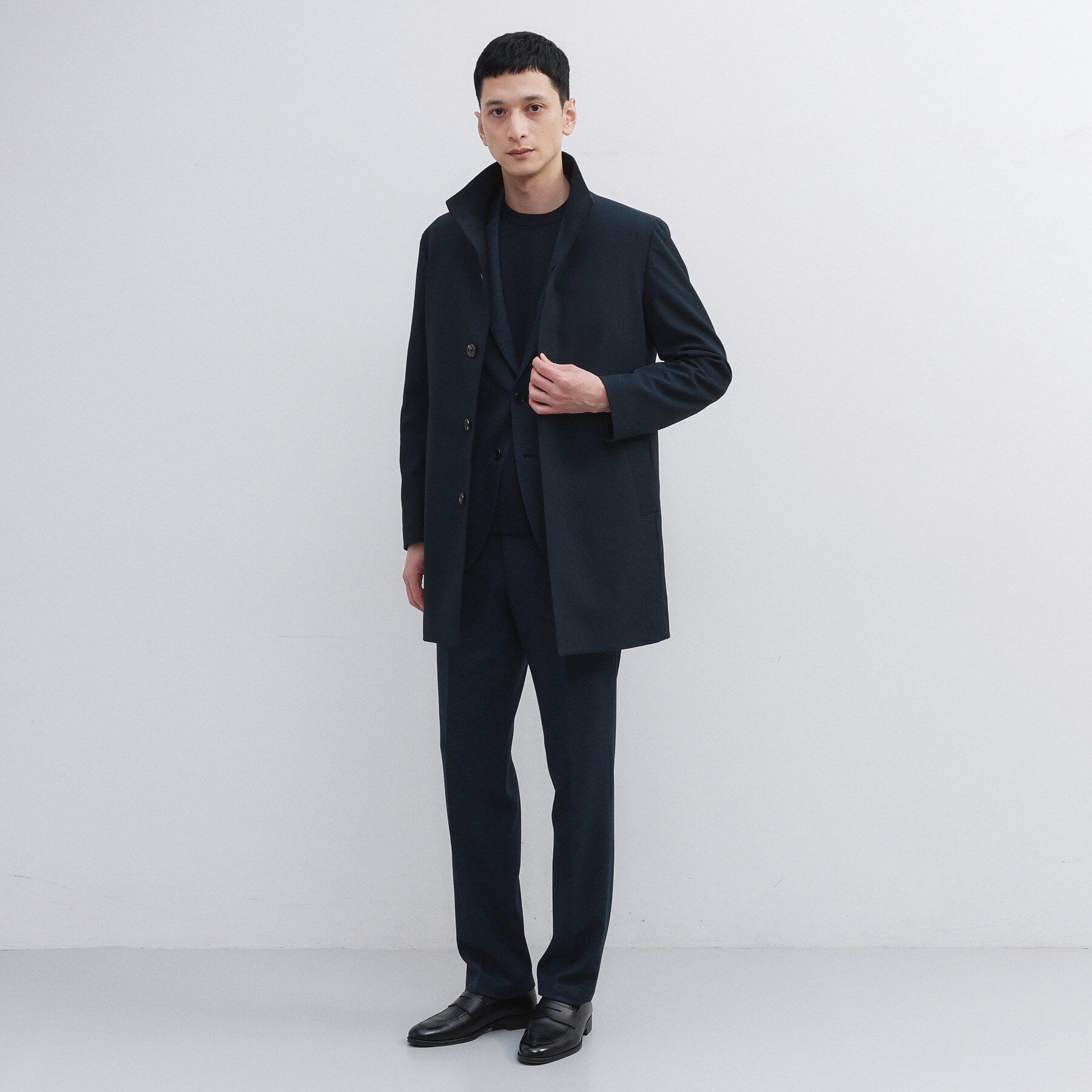 TAKEO KIKUCHI「【ダウンライナー付き】ドビースタンドカラーコート」|その他|