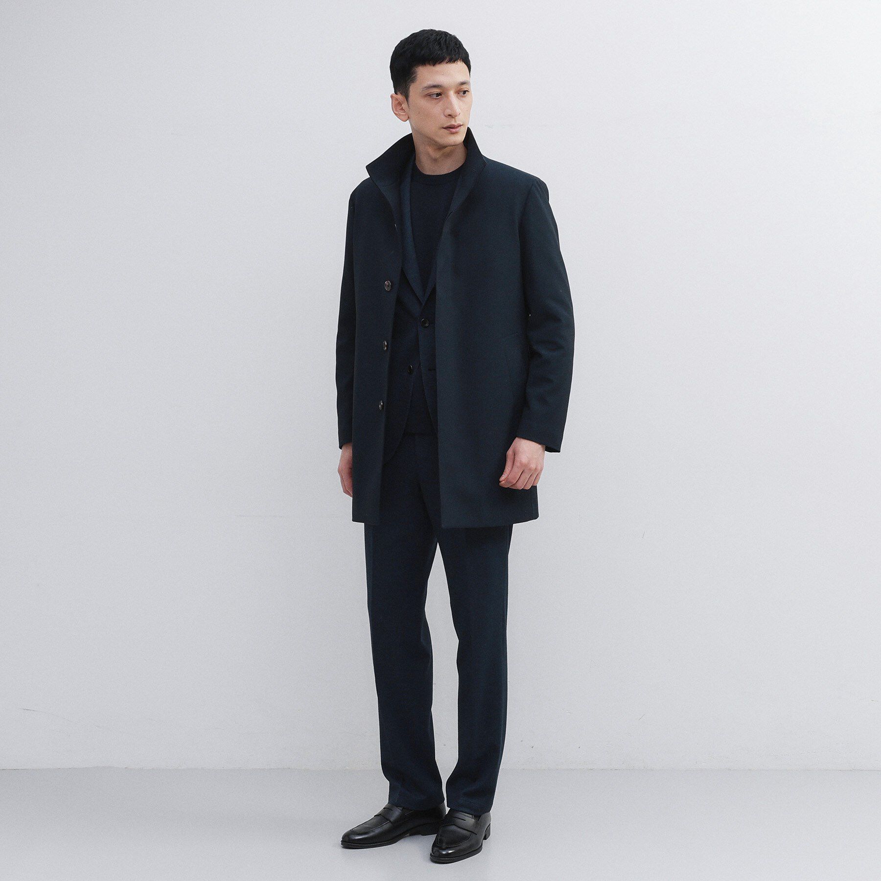 TAKEO KIKUCHI「【ダウンライナー付き】ドビースタンドカラーコート」|その他|