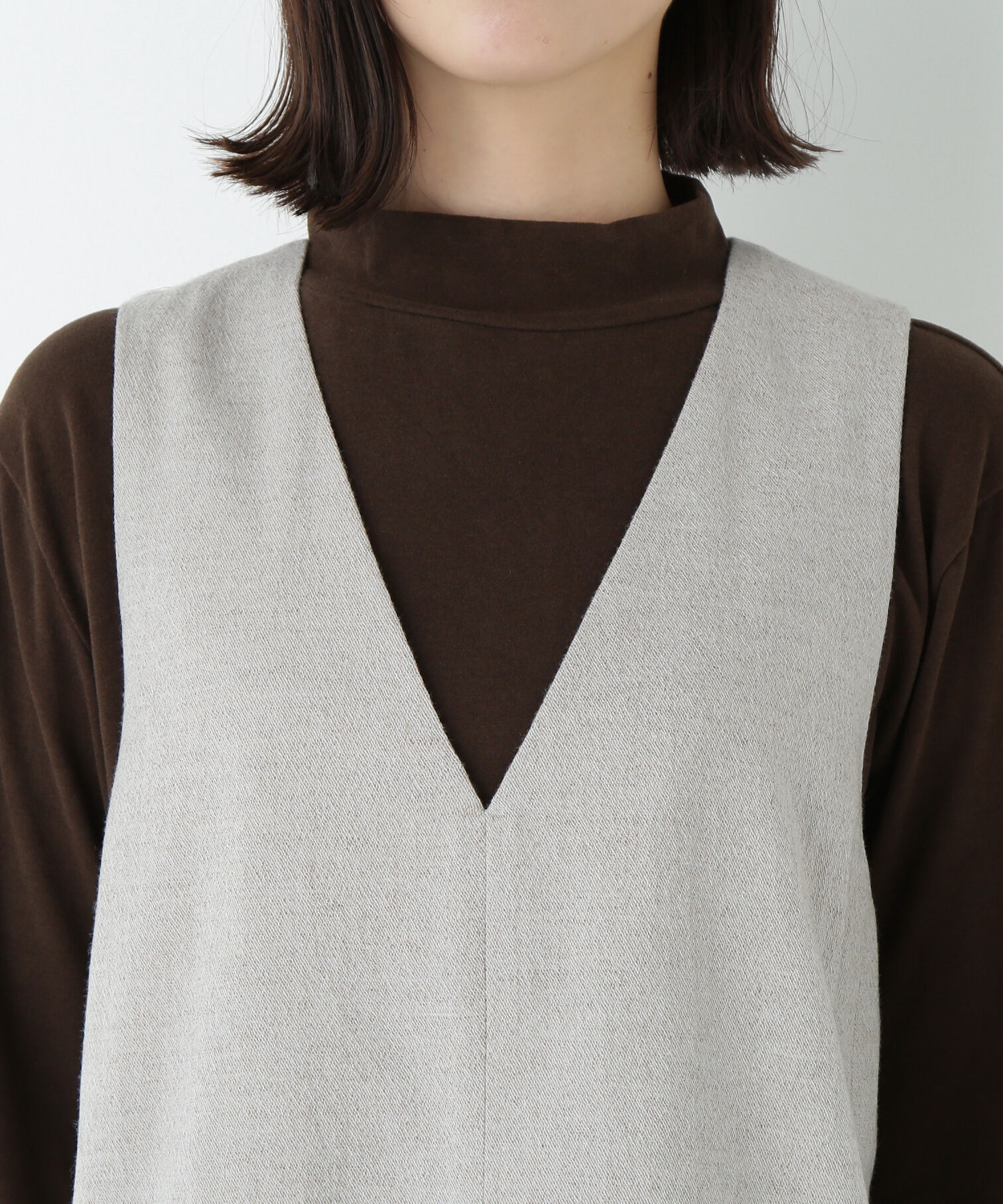  「◆ＴＯＰツイルミディアムジャンパースカート」|ワンピース|