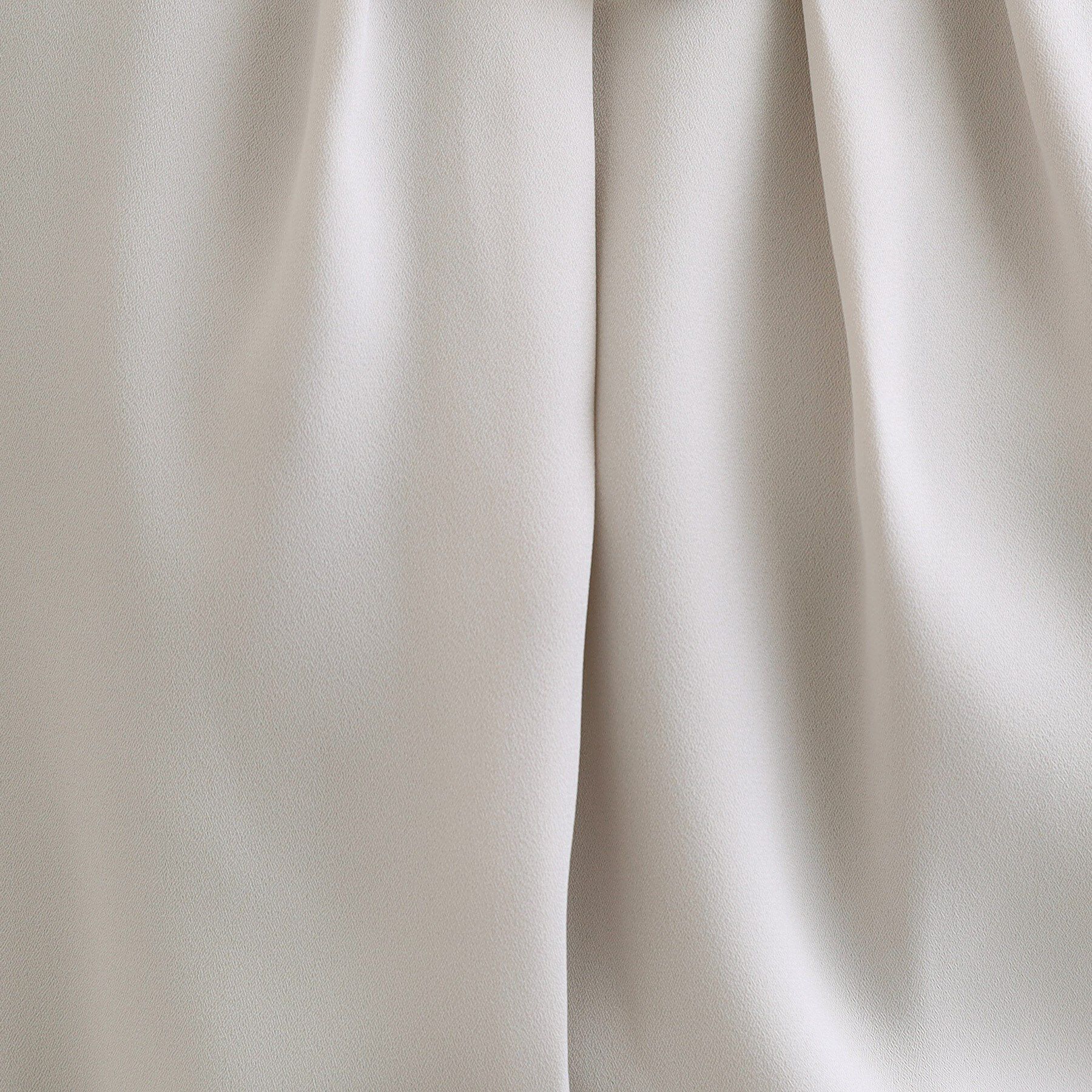 SHOO･LA･RUE「【洗濯機可/裏地つき】プチリルで上品に クルーネックブラウス」|シャツ・ブラウス|