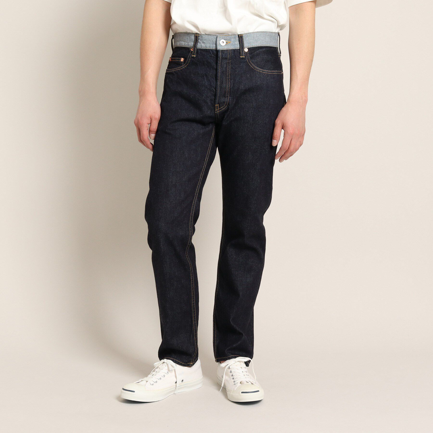 Dessin「【日本製】セルヴィッジデニム」|デニム|ネイビー(093)