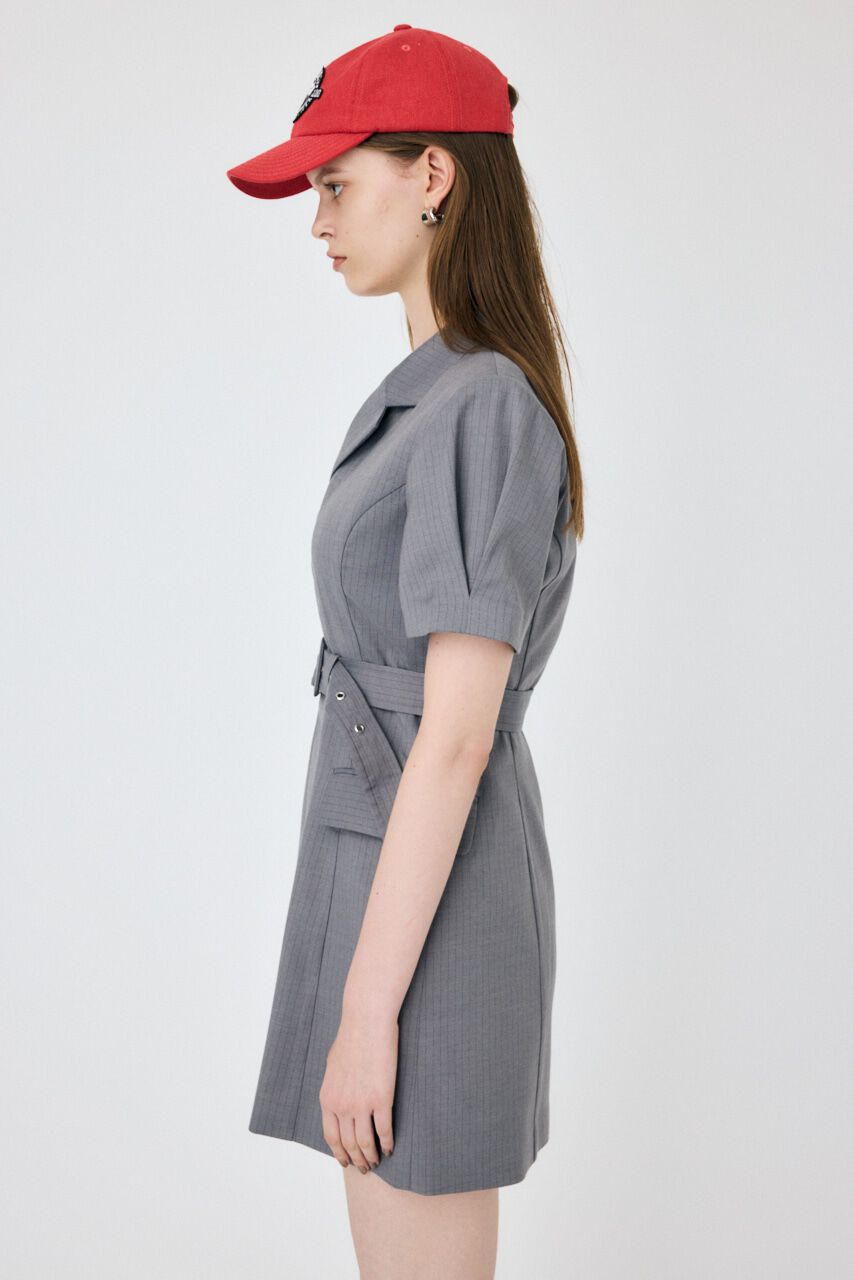 MOUSSY「BELTED BLAZER ミニドレス」|ワンピース|