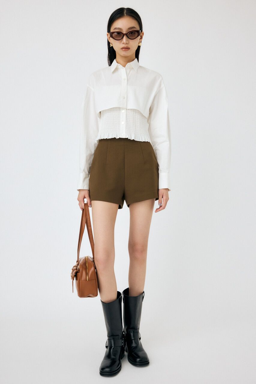 MOUSSY「CAMI & CROPPED シャツ」|その他|