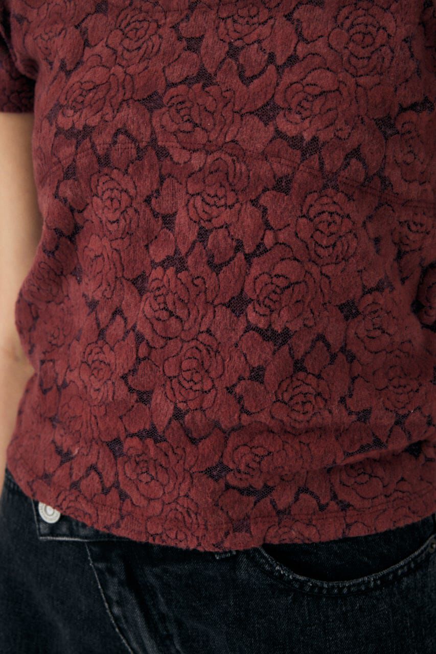 MOUSSY「LAYERED LACE トップス」|Tシャツ・カットソー|