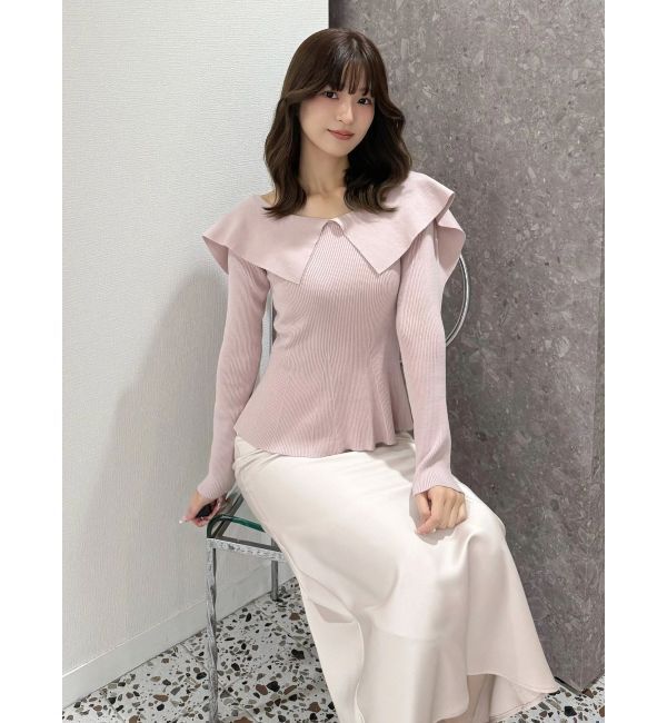 MERCURYDUO「サテンナロースカート」|スカート|