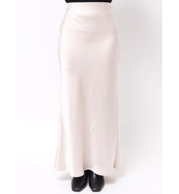 MERCURYDUO「サテンナロースカート」|スカート|