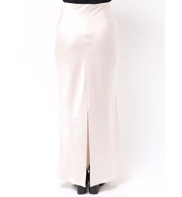 MERCURYDUO「サテンナロースカート」|スカート|