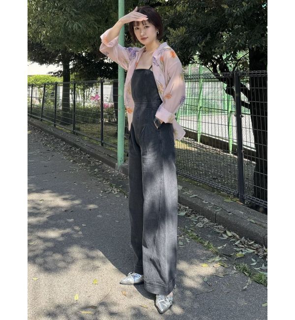 MURUA「フラワーシアーシャツ【WEB限定】」|シャツ・ブラウス|