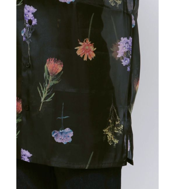 MURUA「フラワーシアーシャツ【WEB限定】」|シャツ・ブラウス|