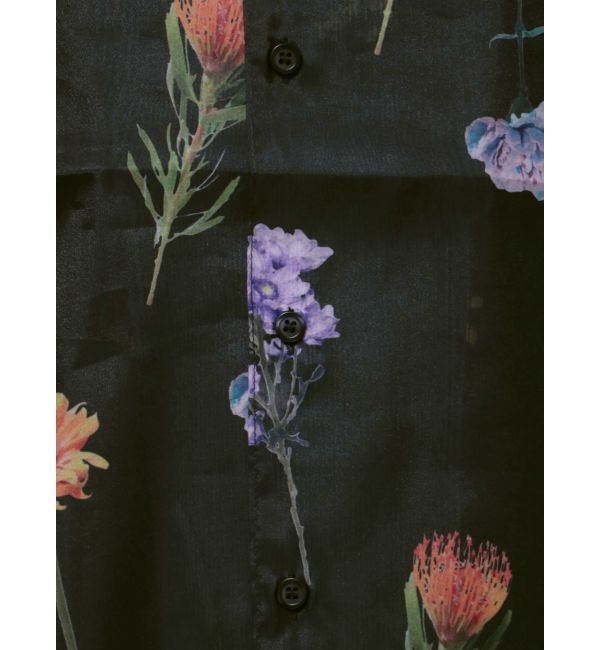 MURUA「フラワーシアーシャツ【WEB限定】」|シャツ・ブラウス|