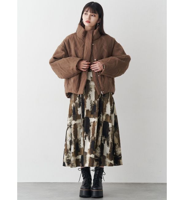 MURUA「シアーパディングブルゾン」|ブルゾン・スタジャン|