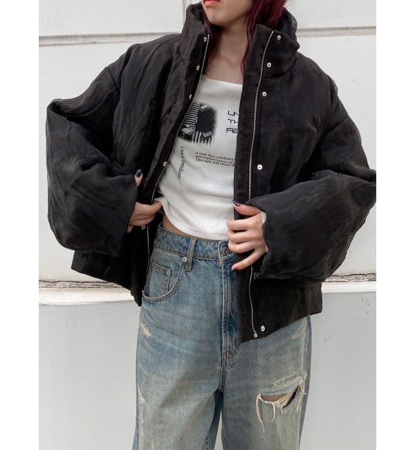 MURUA「シアーパディングブルゾン」|ブルゾン・スタジャン|