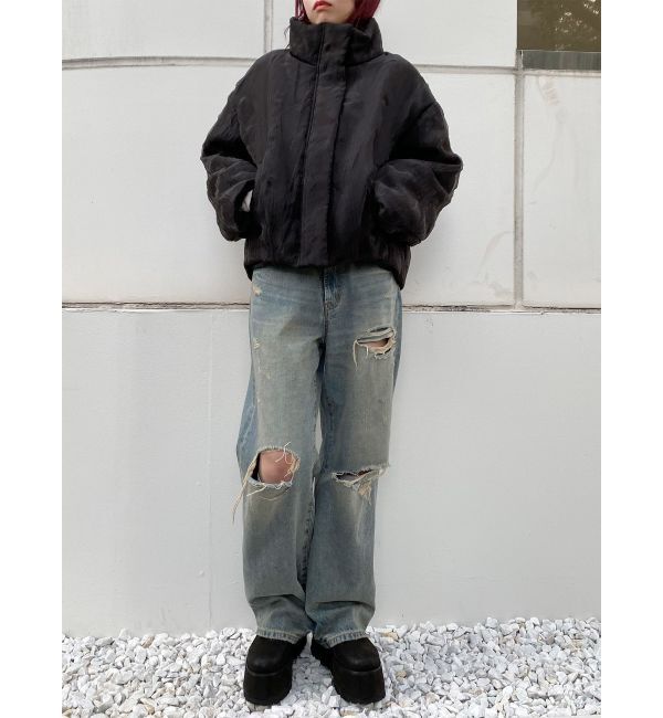 MURUA「シアーパディングブルゾン」|ブルゾン・スタジャン|