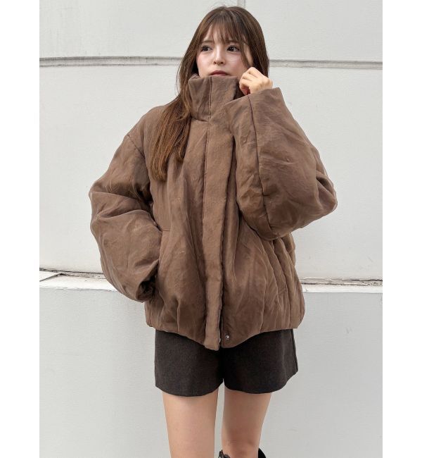 MURUA「シアーパディングブルゾン」|ブルゾン・スタジャン|