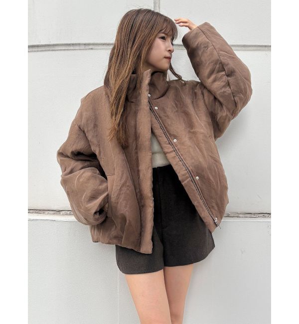 MURUA「シアーパディングブルゾン」|ブルゾン・スタジャン|