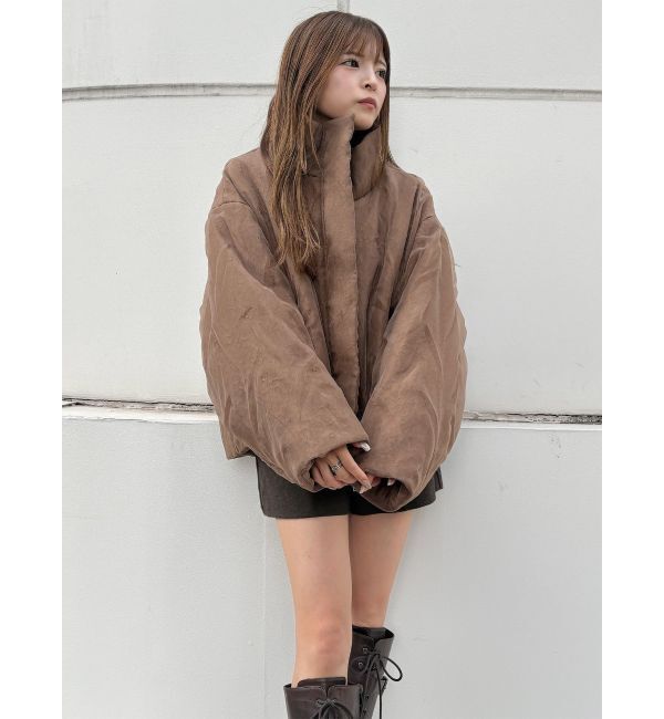 MURUA「シアーパディングブルゾン」|ブルゾン・スタジャン|