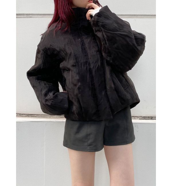 MURUA「シアーパディングブルゾン」|ブルゾン・スタジャン|