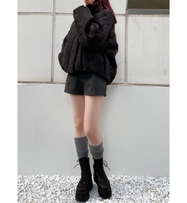 MURUA「シアーパディングブルゾン」|ブルゾン・スタジャン|