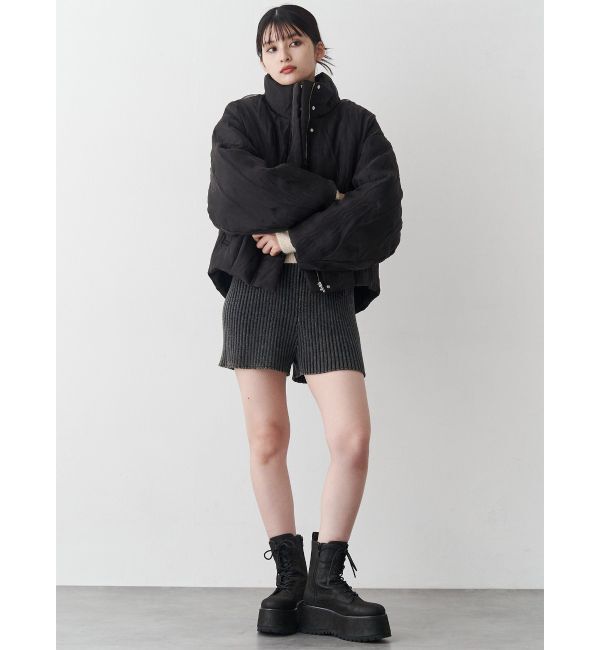 MURUA「シアーパディングブルゾン」|ブルゾン・スタジャン|