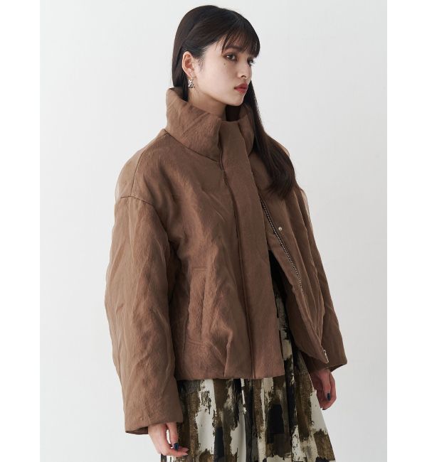 MURUA「シアーパディングブルゾン」|ブルゾン・スタジャン|