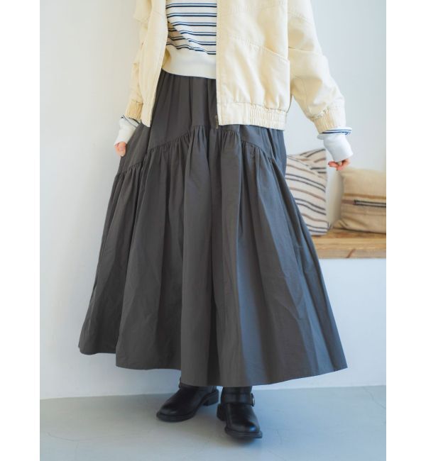 Ungrid「ギャザーデザインスカート」|スカート|