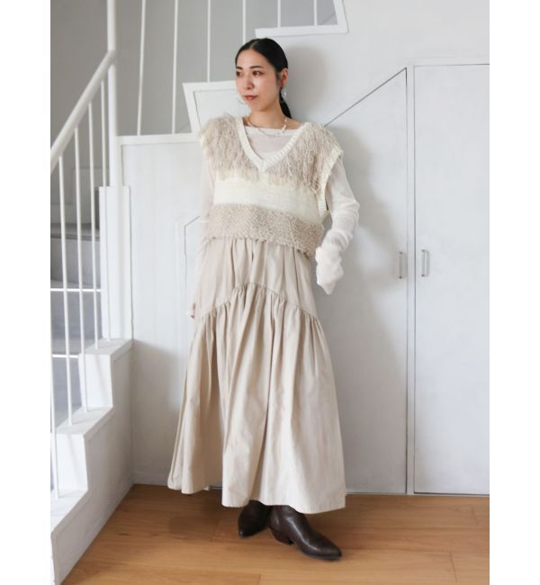 Ungrid「ギャザーデザインスカート」|スカート|