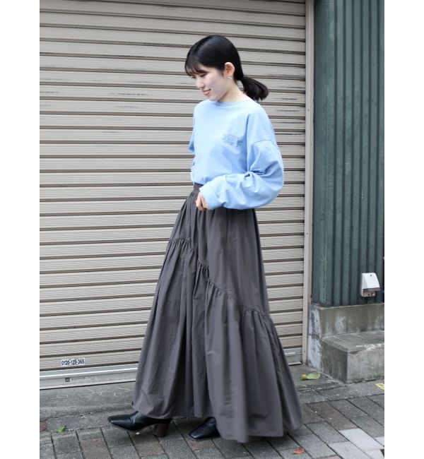 Ungrid「ギャザーデザインスカート」|スカート|