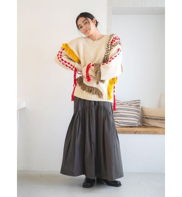 Ungrid「ギャザーデザインスカート」|スカート|