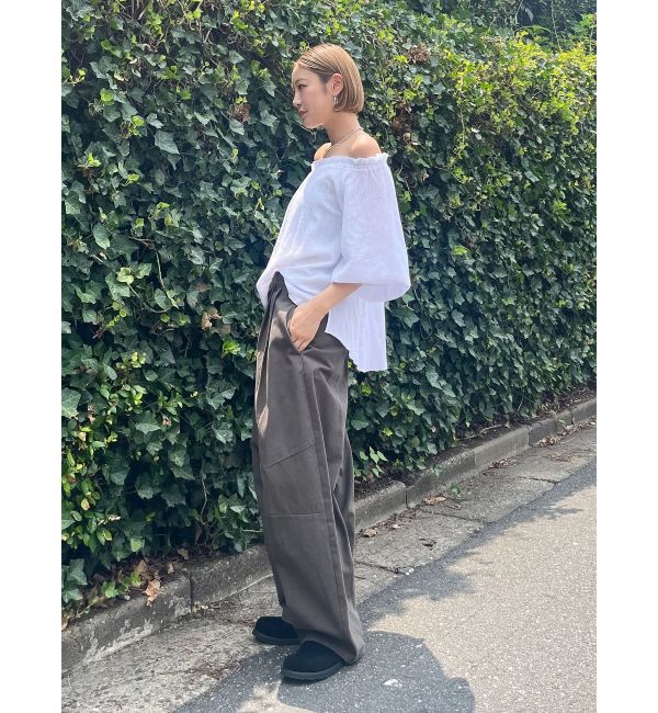 Ungrid「コクーンチノパンツ」|その他|