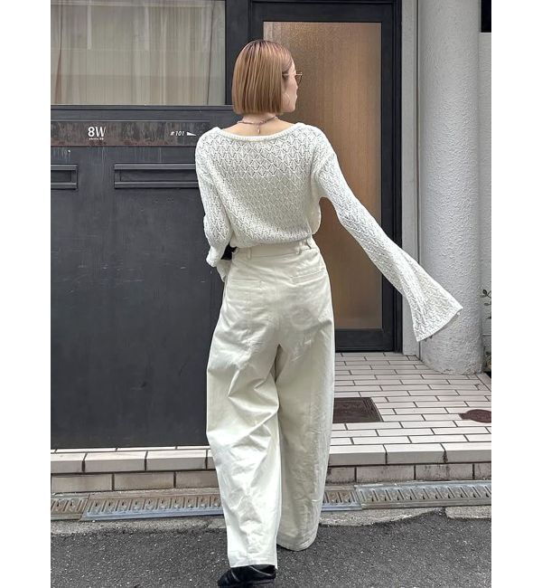 Ungrid「コクーンチノパンツ」|その他|