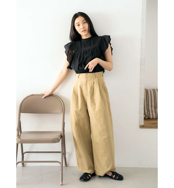 Ungrid「コクーンチノパンツ」|その他|