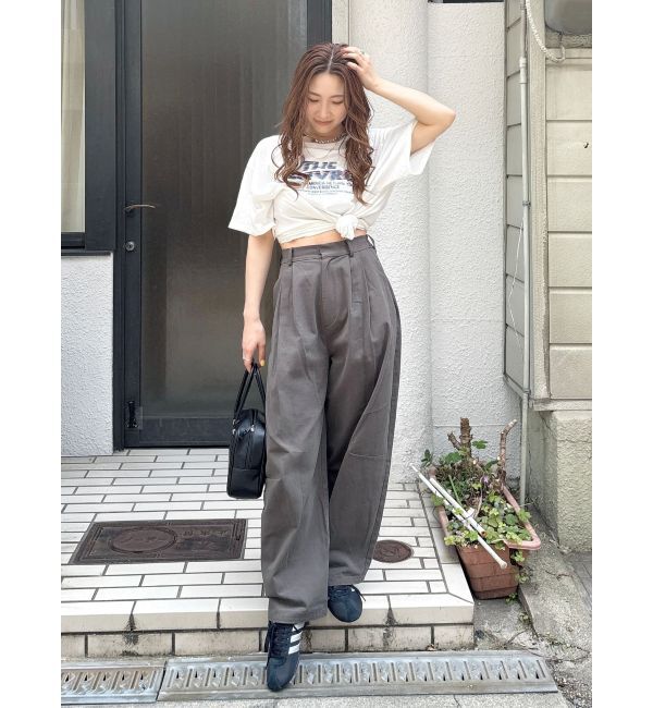 Ungrid「コクーンチノパンツ」|その他|