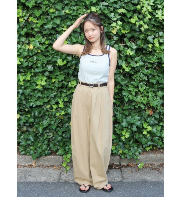 Ungrid「コクーンチノパンツ」|その他|