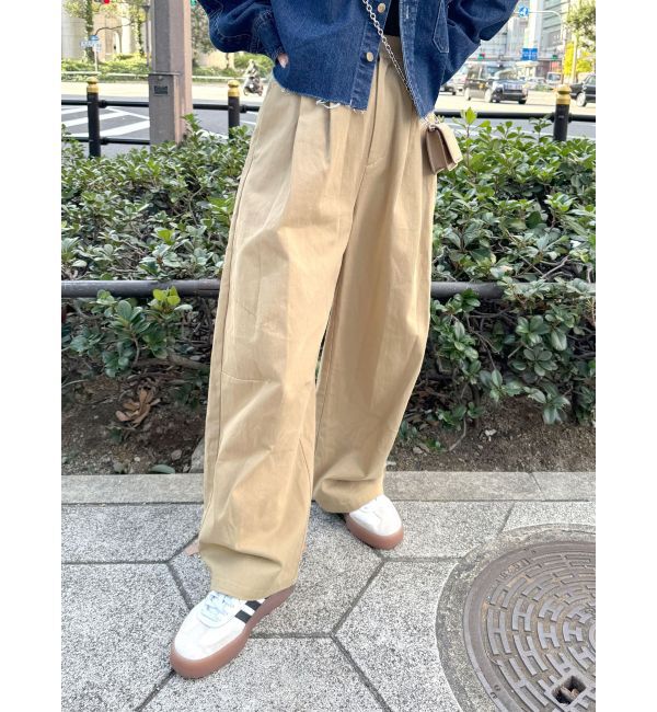 Ungrid「コクーンチノパンツ」|その他|