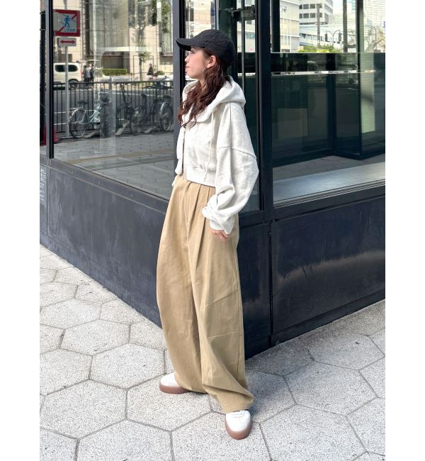 Ungrid「コクーンチノパンツ」|その他|