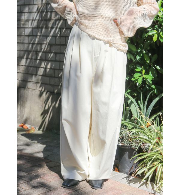 Ungrid「コクーンチノパンツ」|その他|