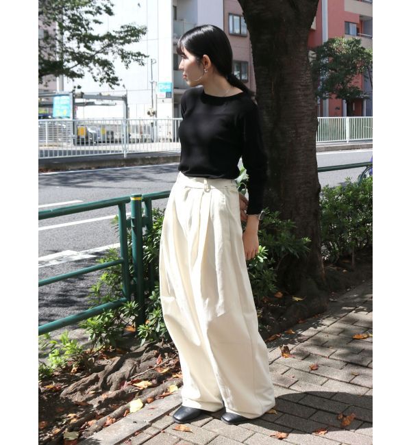 Ungrid「コクーンチノパンツ」|その他|