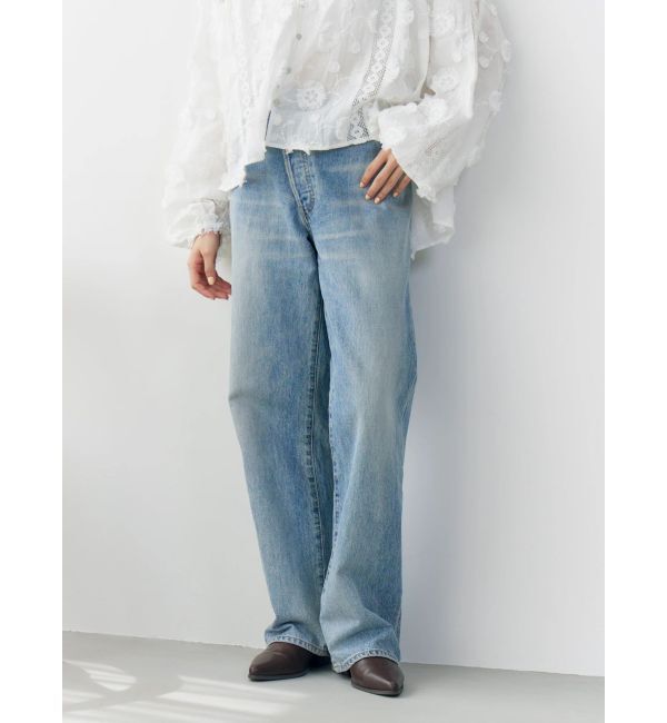 Ungrid「リメイクデザインルーズデニム」|デニム|