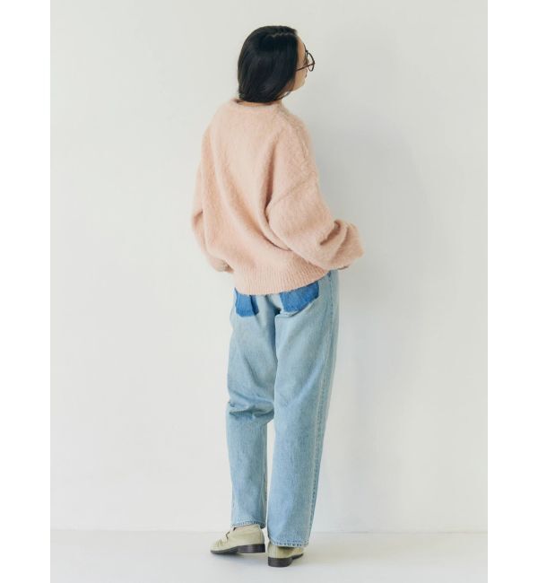 Ungrid「リメイクデザインルーズデニム」|デニム|