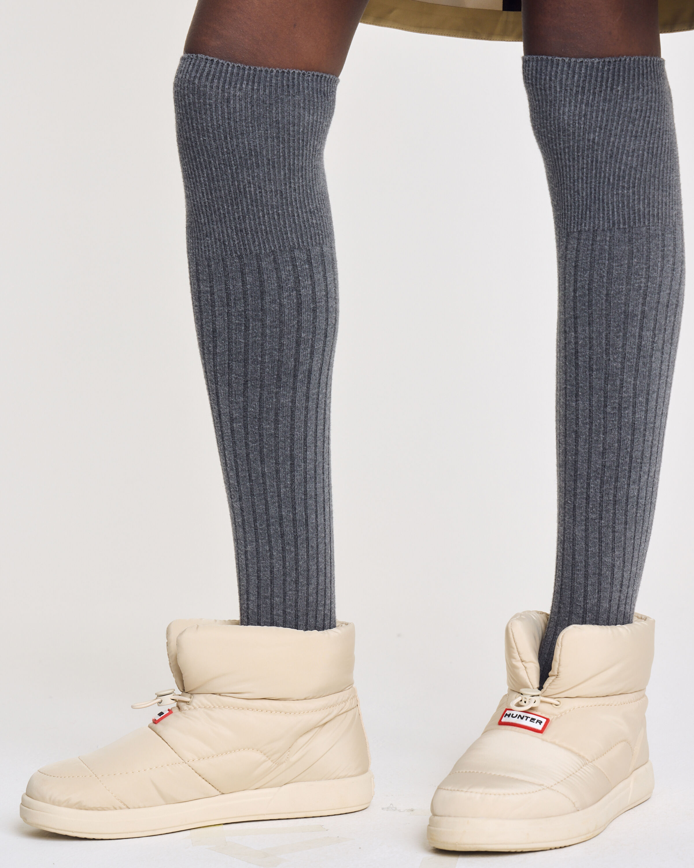 HUNTER「レディース イン/アウト パファー ブーティ」|ショートブーツ|