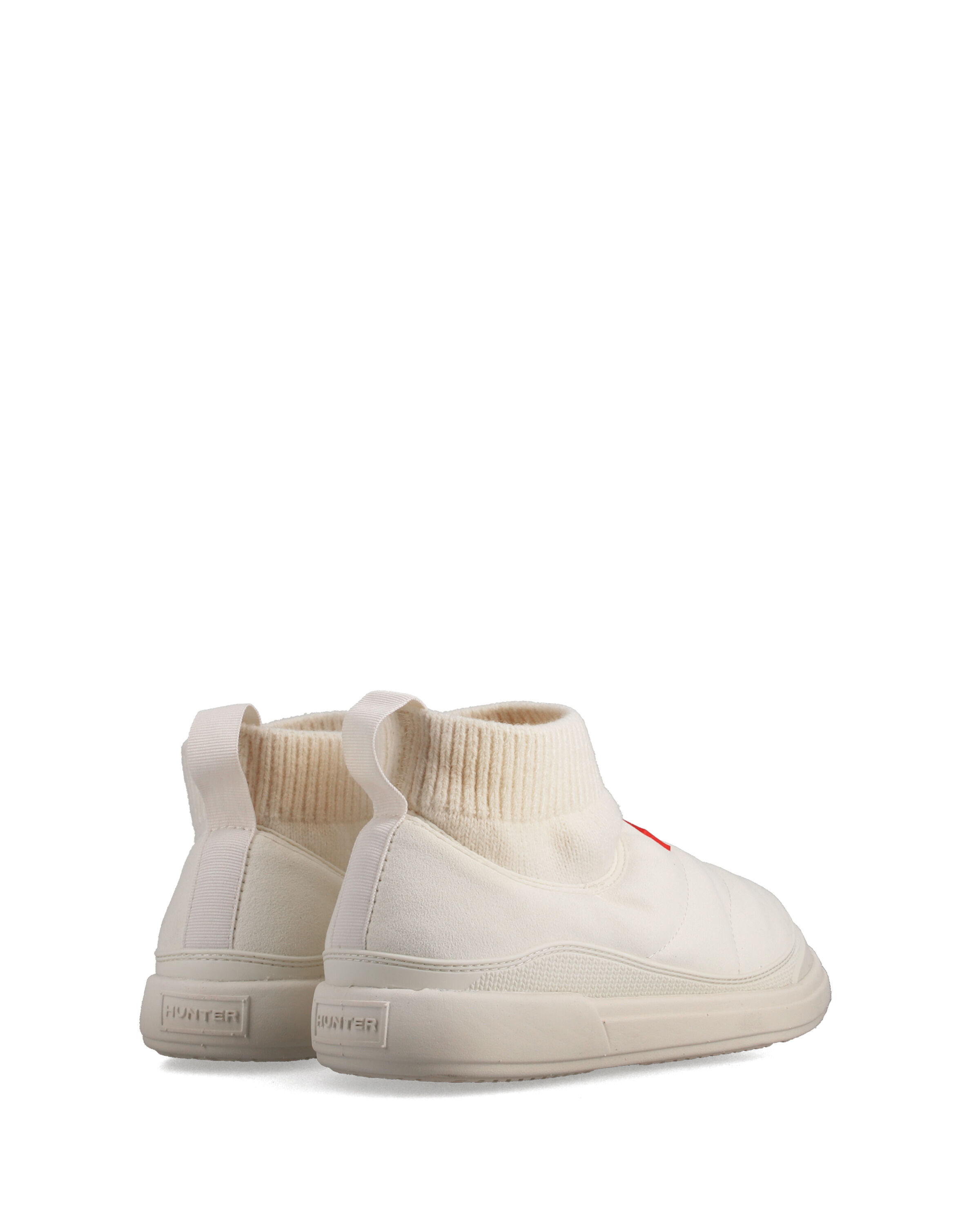 HUNTER「ユニセックス イン/アウト ビーガン スエード ニッテッド カフ ブーツ」|スニーカー|