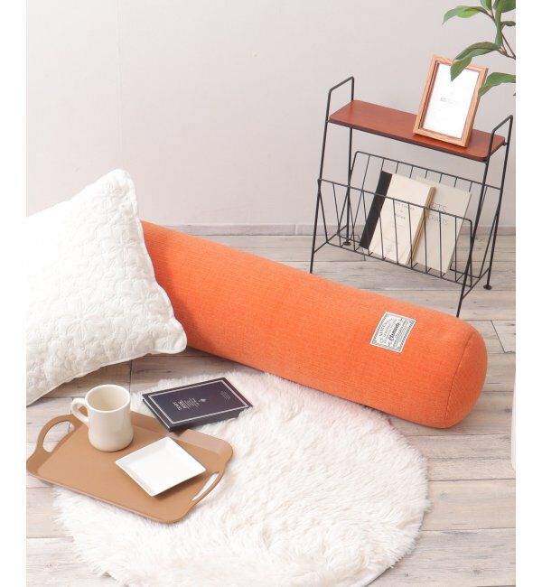 Lbc with Life「ニーファ　ボルスタークッション」|クッション・クッションカバー|オレンジ