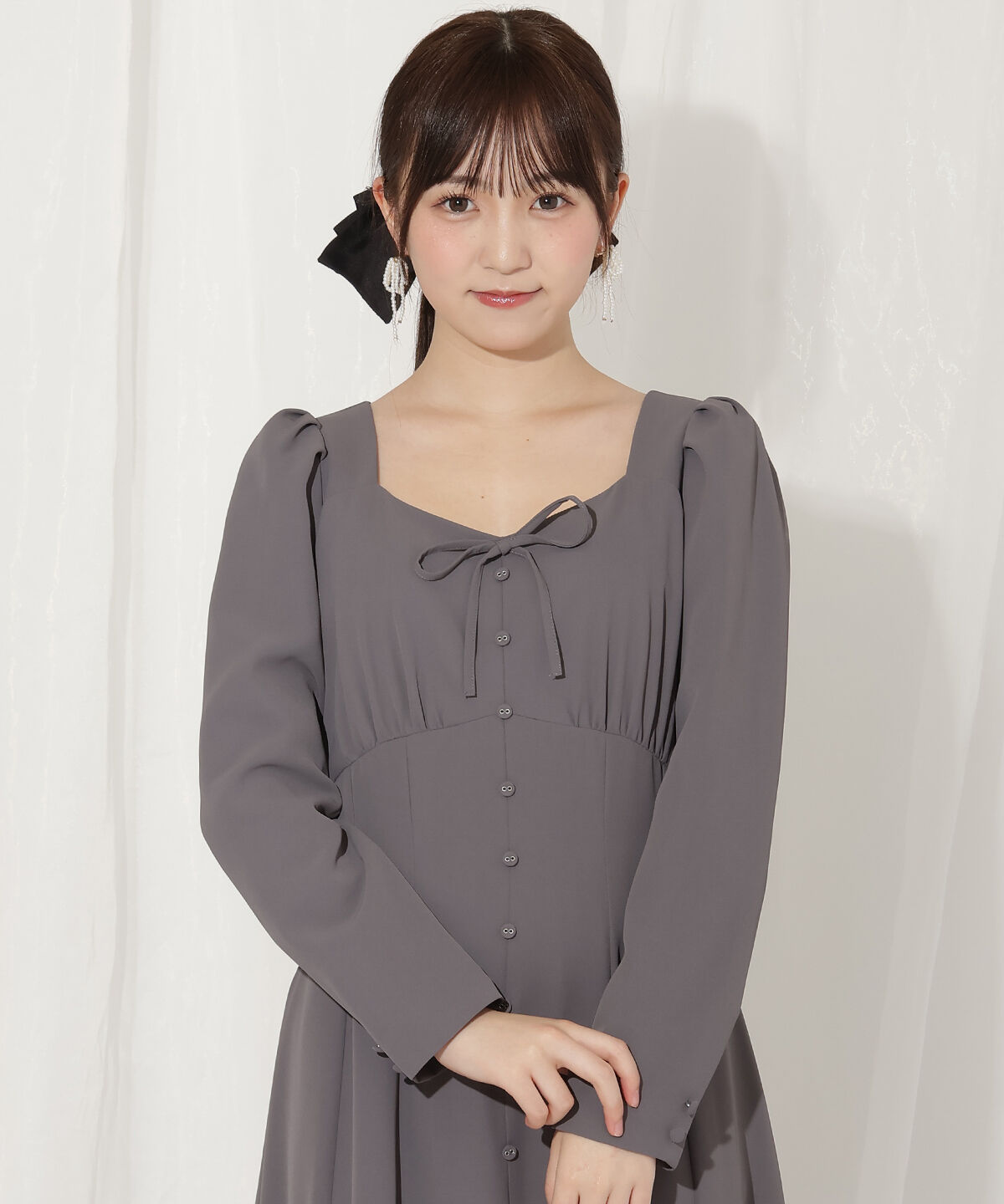 WILLSELECTION「フロントボタンワンピース」|ワンピース|