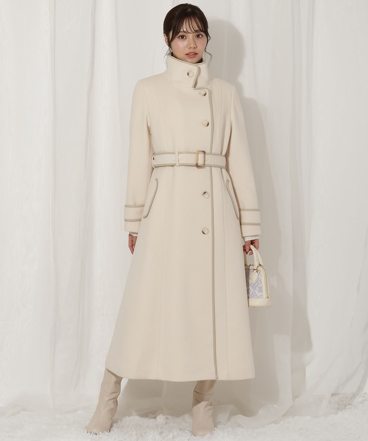 WILLSELECTION「配色ケープコート」|その他|