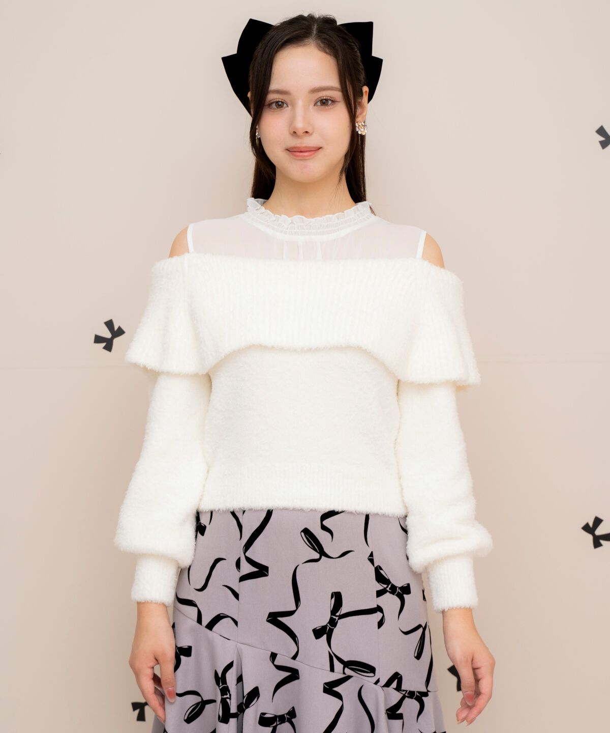 WILLSELECTION「プチテディヤーンプルオーバー」|ニット・セーター|